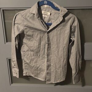 Calvin Klein Kids Gray Button Down Shirt